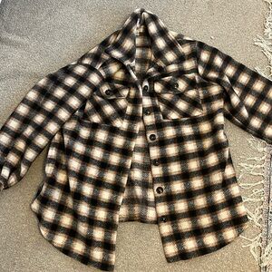 Plaid Flannel Jacket